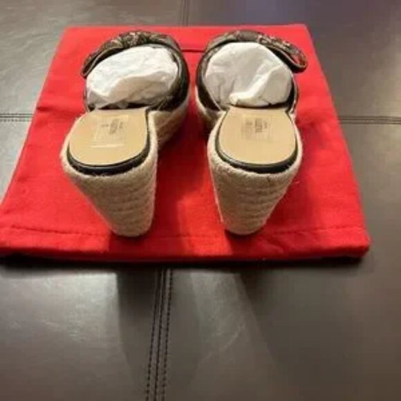 Authentic Valentino Garavani lace overlay espadrille wedges. Size EU 40. - Picture 5 of 6